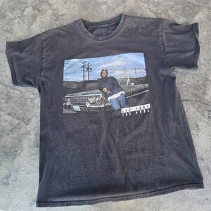 Ice Cube Black Graphic T-Shirt Large